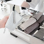 Watchget Barista Microfiber Cloths - 4 Pack (12"X12") Professional Cleaning Towe. Fixed Price $17.50.