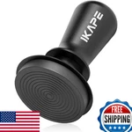 Ikape 58.35MM Calibrated Espresso Tamper Spring-loaded Titanium Ripple Plate. Fixed Price $69.65.