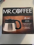 Mr Coffee 8 Cup Thermal Decanter Carafe Fits BVMC-SJX33GT Stainless Steel New. Fixed Price $32.50.