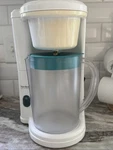 West Bend 2-QT Electric Iced Tea Maker White Model 6050E Tested And Working. Fixed Price $24.99.