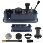 7 Pack 54MM Espresso Accessories Tamper Station, Coffee Distributor, Wdt To.... Fixed Price $111.16.