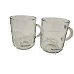 Pair Nespresso Vertuo Glass Coffee Mugs By Konstantin Grcic France.. Fixed Price $40.00.