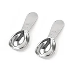 Izelokay Coffee Scoop, Stainless Steel Table Spoon 3.75*1.58*0.71, Silver. Fixed Price $14.20.