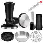 51MM Espresso Accessories Kit, Spring Loaded Calibrated Tamper, Wdt Tool, Puc.... Fixed Price $40.73.