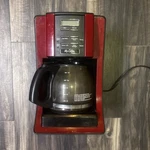 Mr. Coffee BVMC-SJX36 Red 12-CUP Programmable Maker, Used Good Condition. Fixed Price $29.99.