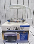 Mr Coffee PD12 Replacement Part Glass Decanter Carafe Pot 10-12 Cups White Nos. Fixed Price $23.95.