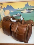 Ghurka Original Collection No. 2 Express Vintage Leather Carry-on Travel Bag. Fixed Price $1795.00.