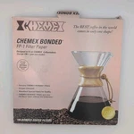 Chemex Bonded Coffee Filters 12" Full Circle Paper FP-1 Open Pkg Recycled Clean. Fixed Price $20.99.