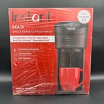 Instant Solo Single Serve Coffee Maker K-cup Compatible 40OZ Reservoir Black. Fixed Price $65.99.