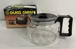 Black & Decker 3355D Vintage 10 Cup Replacement Glass Carafe Spacemaker Nos. Fixed Price $32.97.