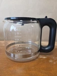 Braun 12 Cup Glass Coffee Carafe Oem Replacement Black Lid KF7370 3107-R. Fixed Price $21.95.