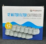 11 Water Filter Cartridges For Keurig 2.0 Brewing Systems Open Box Missing (T1. Fixed Price $10.99.