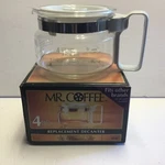 Mr. Coffee Cup Glass Pot Decanter Model D40 Replacement Original Box. Fixed Price $14.40.