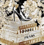 New! Designer Fashion Themed Framed Wall Art By Stupell / 17 X. Fixed Price $129.00.