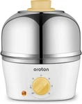 Oroton 9-EGG 304 Stainless Steel Cooker Steam & Boil Eggs With Timer, Auto. Fixed Price $19.99.