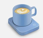 Vobaga Blue Coffee Mug Warmer Electric Cup Heater 4HR Auto Shut Plate. Fixed Price $17.00.