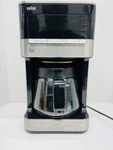 Braun KF7150BK 12 Cup Drip Coffee Maker Stainless Steel & Black. Fixed Price $29.99.