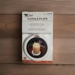 No Flame Candle Plate, Bulk Paradise. Fixed Price $7.00.
