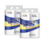 Sunton Fast Dissolve Toilet Paper,ultra Softstrong Bath TISSUE,3-PLY 24 Mega .... Fixed Price $86.47.