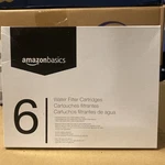 Amazon Basics Replacement Water Filters For Brita Pitchers, 6 Pk New Sealed Box. Fixed Price $17.95.