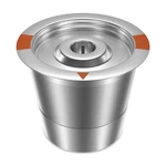 Faqqmcvy Reusable Cups Coffee Pods For Keurig: Full 1 Pack, Silver. Fixed Price $17.84.