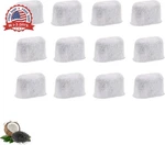 12 Activated Charcoal Water Filters For Coffee Makers, Coconut Shell, Impu. Fixed Price $19.27.