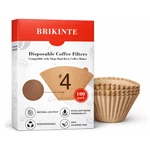 Brikinte Disposable Coffee Paper Filters, 100 Pcs Replacement For Ninja. Fixed Price $14.85.