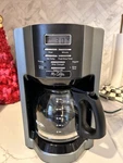 Mr Coffee 12 Cup Programmable Maker BVMC-EHX33BM Black Auto Brew Timer. Fixed Price $39.99.