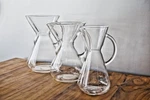 Chemex Classic Coffee Maker With Glass Handle! 3 6 8 10 Cup Sizes, Drip Brew. Fixed Price $57.56.