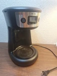 Mr Coffee 12-CUP Programmable Machine Black Tested With Strong Brew BVMC-MMX23. Fixed Price $12.25.