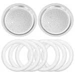 BIA640310 Replacement Bialetti Moka Express Dama 9 Cups Espresso Gasket Kit. Fixed Price $20.22.
