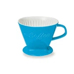 Xxl Porcelain Coffee Dripper Blue - Ceramic Cone Brewer Pour Over Maker. Fixed Price $48.37.