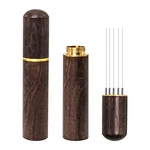 Zolunu Espresso Coffee Stirrer 5 Needles 0.4MM Extraction Tool, Walnut Wood. Fixed Price $15.19.