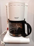 Gevalia Kaffe Connaisseur Home Concepts White Coffee Maker Cup GM-410W Nib. Fixed Price $34.99.