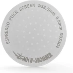 MHW-3BOMBER Espresso Puck Screen With Round Hole 58.5MM, Metal Color. Fixed Price $19.30.