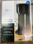 Mainstays Single Serve Dual Brew Coffee, Black, Model 202140. Fixed Price $22.49.