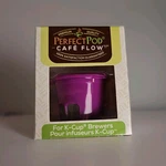Perfect Pod Cafe Flow Coffee Refillable Filter For K-cup Brewers Purple. Fixed Price $11.95.