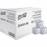Genuine Joe Standard Bath Tissue, 3" X 4", 2-PLY, 400 Sheets/roll, 96 Count. Fixed Price $75.30.