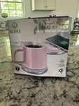 Mug Warmer Lomi 2 1 Smart And Qi Wireless Charger (pink Color). Fixed Price $24.99.
