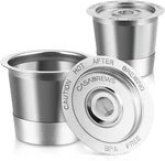 Casabrews CASKF02 Reusable Cup Filters, Pack Stainless Steel Refillable Coff. Fixed Price $17.15.