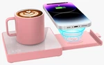 Besbule Coffee Mug Warmer With 15W Wireless Charger 3A Usb Charging Port, .... Fixed Price $45.45.