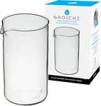 Grosche 1500ML, 51 Fl. Oz French Press Universal Replacement Borosilicate Glass. Fixed Price $29.98.