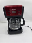 Mr. Coffee Advanced Brew 12-CUP Programmable Maker BVMC-KNX26. Fixed Price $25.00.