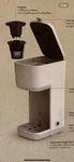 Bella Single Serve Coffee Maker Oatmilk Model H70016 Cup & Ground Compatible. Fixed Price $19.74.