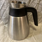 Ninja Coffee Stainless Steel 43OZ Thermal Carafe Brew Through Lid Clean Euc. Fixed Price $34.95.