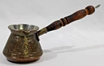 Demmex 9 Oz Thickest Copper Turkish Greek Arabic Coffee Pot Stovetop Maker. Fixed Price $26.25.