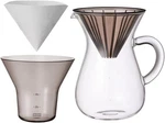 Warehouse Kinto Slow Coffee Style Pour Over Carafe Plastic Filter Set 600ML. Fixed Price $38.99.