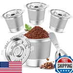 Nessus 4 Pack Reusable Cups Coffee Pods For Keurig 1.0 Stainless Steel. Fixed Price $30.37.