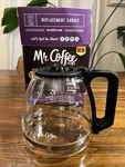Mr. Coffee Replacement 12-CUP Glass Carafe Black. Fixed Price $14.77.