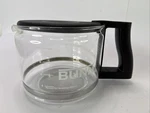 Bunn Cup Glass Carafe Replacement Coffee Pot Schott Germany 0105 Black Lid. Fixed Price $20.99.